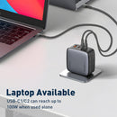 Cargador super rapido GaN LDNIO USB C+C+C+A (100W)