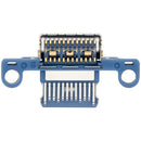 Puerto de carga azul para iPad 10 (2022) A2696, A2757, A2777 con cable flex, repuesto.