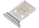 Bandeja dual SIM Samsung Galaxy S26 (SM-S942B) Silver Shadow, repuesto original.