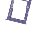 Bandeja SIM dual morada para Samsung Galaxy A51 4G, modelo A515, repuesto original.