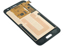 Pantalla original Samsung Galaxy J1 (J120) dorada, repuesto para reparación de display LCD.