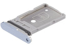 Bandeja dual SIM Samsung Galaxy S25 Ultra Titanium Silver Blue, repuesto porta chip plateado SM-S938B.