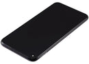 Pantalla LCD refurbished negra para Huawei Nova 5i (2019) con marco, lista para reparación de display.