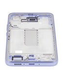 Carcasa de marco medio compatible para Samsung Galaxy A34 en color violeta en Quetzaltenango.