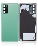 Tapa trasera con lente de camara para Samsung Galaxy Note 20 5G Verde Mistico