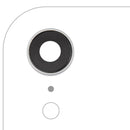 Encuentra tu lente de cámara trasera para iPhone XR en Quetzaltenango en este paquete de 10 unidades con soporte y bisel en color blanco de real zafiro.
