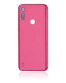 Encuentra la tapa trasera rosa compatible para Motorola Moto E6i en Quetzaltenango.