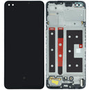 Pantalla original con marco para OPPO A93, Reno 4 F, Reno 4 Lite y F17 Pro, ideal para reemplazar un display LCD roto.