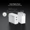 Encuentra en Xela Quetzaltenango el puerto de carga dual USB C Esoulk EK2005 (WHITE) de 65W.