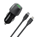Encuentra el adaptador de carro Esoulk USB C+A en Xela Quetzaltenango para cargar tus dispositivos de forma rápida y segura.