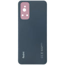 Tapa trasera de vidrio original negra para Xiaomi Redmi Note 11S, repuesto sin lente de cámara para reparación.