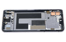 LCD-Frame ZTE Axon 30 Pro 5G negro, repuesto de pantalla A2022 para reparación de display roto.