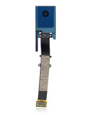 Cámara frontal original Deepsea Blue para Motorola One Hyper (XT2027), ideal para reparación de pantalla.