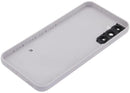 Tapa trasera plateada para Samsung Galaxy A14 4G (A145) con lente de cámara, repuesto Aftermarket Plus.