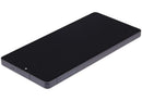 Pantalla soft OLED Samsung Galaxy S25 Ultra 5G en Titanium Jet Black, 120Hz, ideal para reparación de display.