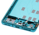 Pantalla refurbished OnePlus 8 5G (IN2010) con marco Glacial Green para reparación y cambio de display.