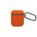 Estuche  Silicon Grueso Para Airpods 1/2 Naranja-