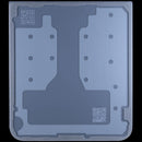 Tapa trasera inferior original Samsung Galaxy Z Flip 7 FE 5G blanca, repuesto para reparación F761.