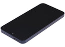 Pantalla Aftermarket Plus para Samsung Galaxy A55 5G (A556) azul marino, repuesto de display LCD.