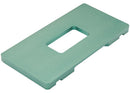 Molde metálico de posicionamiento para vidrio trasero de iPhone 15 Pro Max A2849, herramienta de reparación precisa.