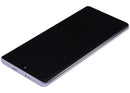 Pantalla original Xiaomi Redmi Note 15 5G / POCO M8 5G refurbished, color Mist Purple, para reparación de display.