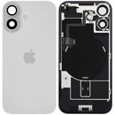 Tapa trasera blanca usada para iPhone 17, vidrio trasero A3258, pieza de repuesto para reparación.