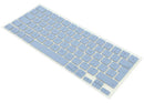 Kit de teclas UK color índigo para MacBook Neo 13" A3404 (2026), repuesto original.
