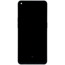 Pantalla original Oppo Reno 6 5G Stellar Black, display LCD completo para reparación de teléfono.