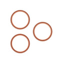 Aro de cámara trasera Cosmic Orange para iPhone 17 Pro/Pro Max, paquete de 3 piezas.