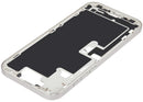 Chasis blanco titanio para iPhone 16 Pro Max US, con botones de volumen y encendido. Repuesto de alta calidad.