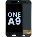 Pantalla original HTC One A9 2PQ9100 negra, repuesto para reparación de display LCD.