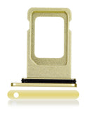 Bandeja SIM amarilla para iPhone XR A1984, A2105, A2106, A2108, repuesto original.