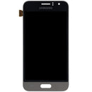 Pantalla original Samsung Galaxy J1 (J120) dorada, repuesto para reparación de display LCD.