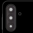 Lente de cristal de cámara trasera para Samsung Galaxy A26 5G (A266) con adhesivo, listo para reparación.