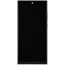 Pantalla incell Samsung Galaxy S23 Ultra 5G Phantom Black con frame, repuesto para reparación de display.