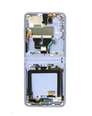 Reparación de pantalla OLED con marco para Samsung Galaxy Z Flip 5G F707 2020 en Xela Quetzaltenango.
