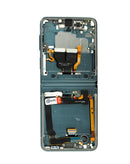 Encuentra pantalla OLED con marco para Galaxy Z Flip 3 F711 en Quetzaltenango en nuestra tienda especializada en reparaciones.