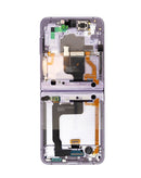 Compra la pantalla original OLED con marco para Samsung Galaxy Z Flip 4 F721 (VIOLET) en Quetzaltenango.