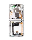 Pantalla Original para Samsung Galaxy Z Flip 4 5G - F721 2022 - Color Blanco - Service Pack