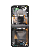 Pantalla OLED con marco para Samsung Galaxy Z Flip 4 F721 (Negro / BOSPOKE NAVY) en Xela Quetzaltenango.