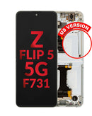 Pantalla con marco Galaxy Z Flip 5 F731 (CREAM)