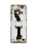 Pantalla con marco Galaxy Z Flip 5 F731 (CREAM)