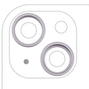 Aro de cámara trasera morado para iPhone 14 y 14 Plus (modelos A2632, A2881), protector de lente, 10 unidades.