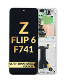 Pantalla original con marco para Galaxy Z Flip 6 en color blanco en Xela Quetzaltenango.
