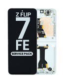 Reparación de pantalla original con marco para Galaxy Z Flip 7 FE en Quetzaltenango.