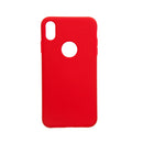 Estuche  Silicon Rojo - Iphone Xs Max