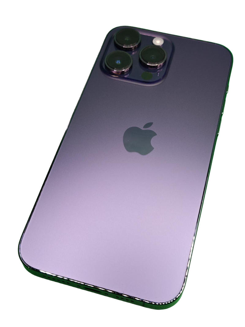 iPhone 14 Pro Max seminuevo color purpura en Quetzaltenango.