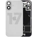 Tapa trasera blanca usada para iPhone 17, vidrio trasero A3258, pieza de repuesto para reparación.