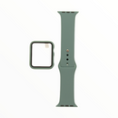 Pulsera + Bumper Con Protector De Pantalla Para  Apple Watch 42 Mm Color Verde Olivo