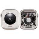 Carcasa trasera de aluminio Starlight para Apple Watch SE 3rd Gen 40mm, usada, ideal para reparación o repuesto.